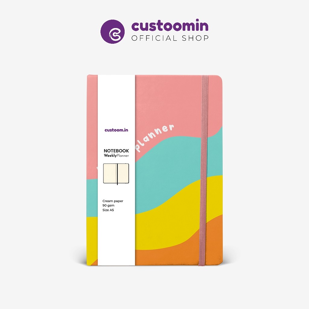 Weekly Planner - Weekly Journal - Notebook Planner - Agenda Planner - Custoom.in