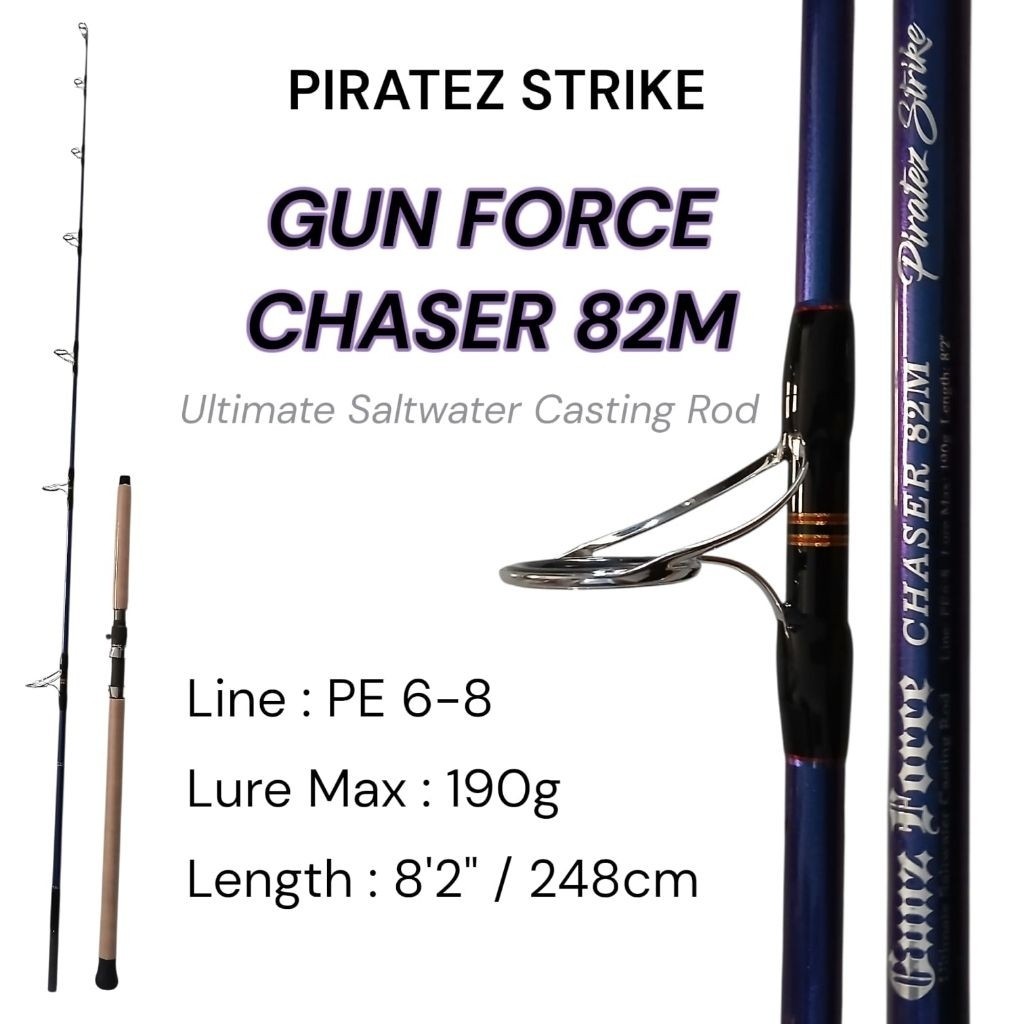 Joran POPPING Piratez Strike Gunz Force CHASER 82M