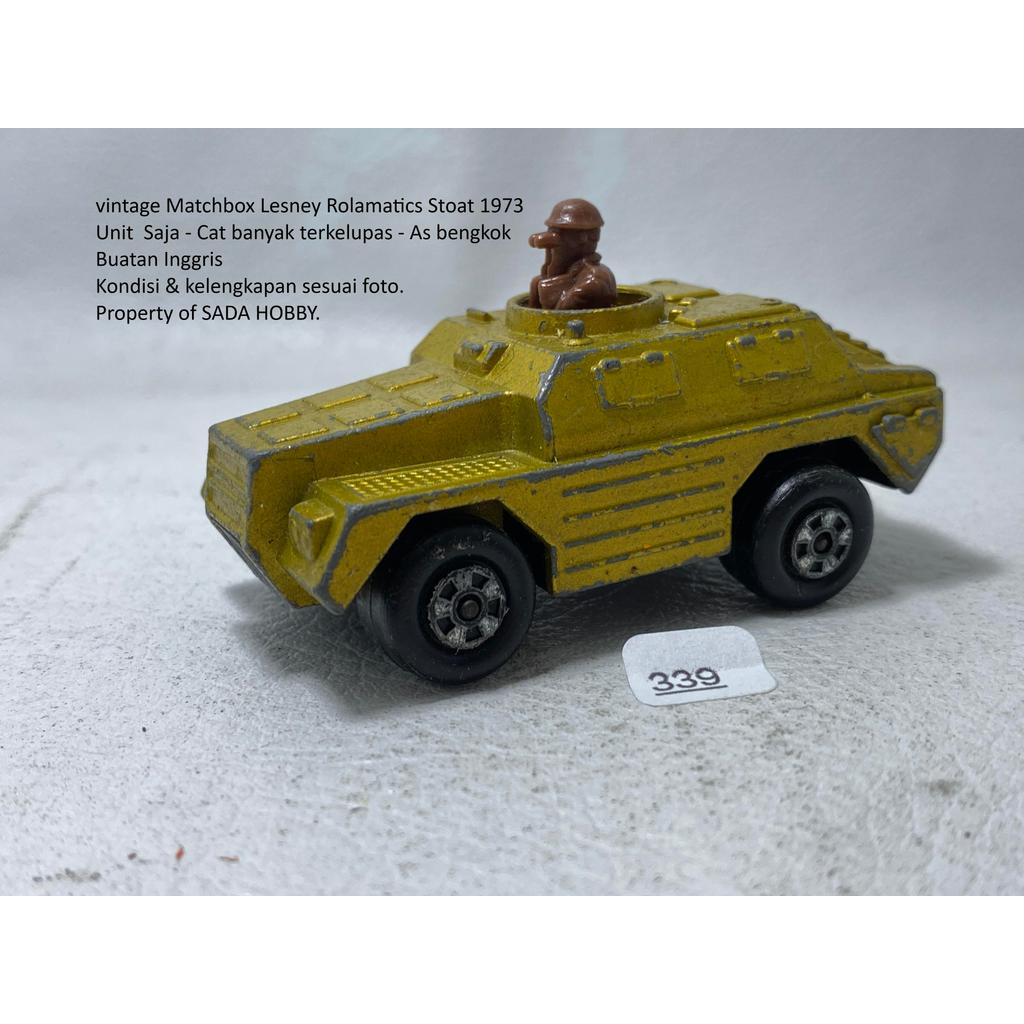 Matchbox Lesney Rolamatics Stoat Gold Unit Only