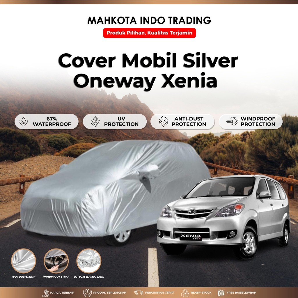 TERLARIS Custom Body Cover Mobil / Sarung Mobil / Aksesoris Xenia Lama