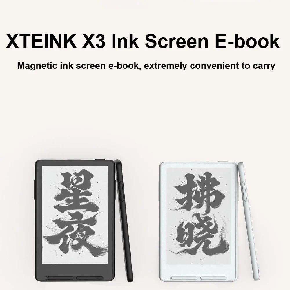 XTEINK X3 EBook Reader With EyeFriendly EInk splay Shake To Flip Page Lightweight Pocket E Reader Fo