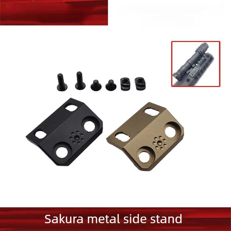 M300M600 Tactical Lashlight Mount CNC Base Metal Offset Scout Mount Quick Detach Rail Mount for Mlok