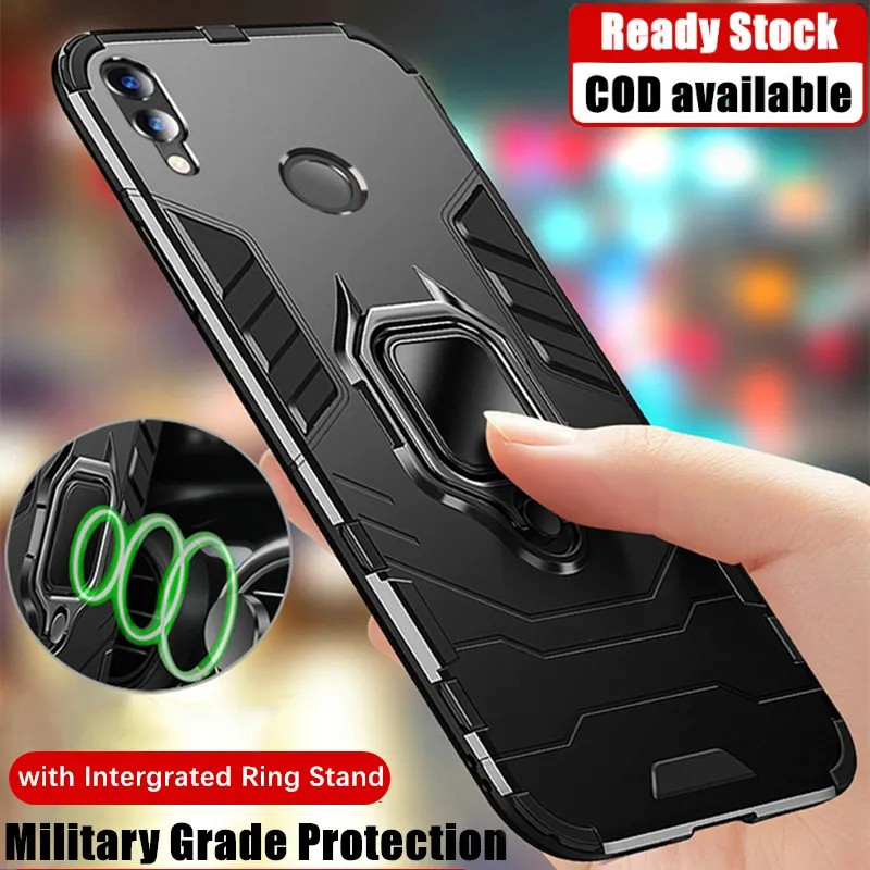 CASE FOR HONOR 10 LITE  IRING CASE PREMIUM RUGGED ARMOR ROBOT STANDING IRING HARDCASE ROBOT IRON MAN