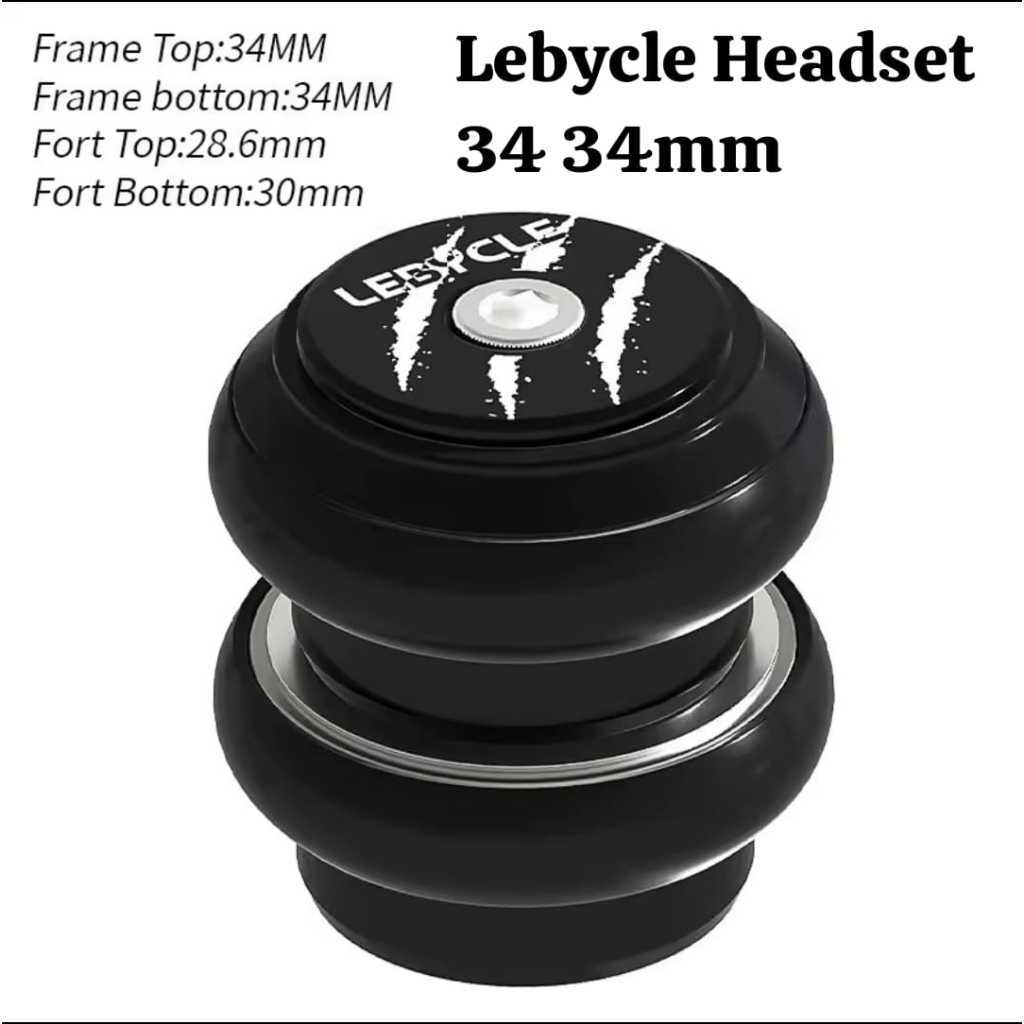 Foto Lebycle Headset Bearing 34mm EC 34 34 mm Oversize non Taper untuk Sepeda MTB Federal Seli Pushbike