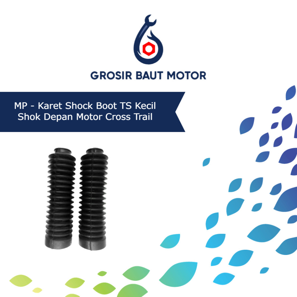 MP - Karet Shock Boot TS Kecil Shok Depan Motor Cross Trail