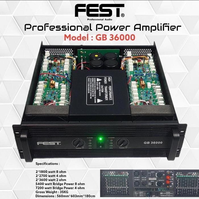 Power Fest Gb36000 class GB asli