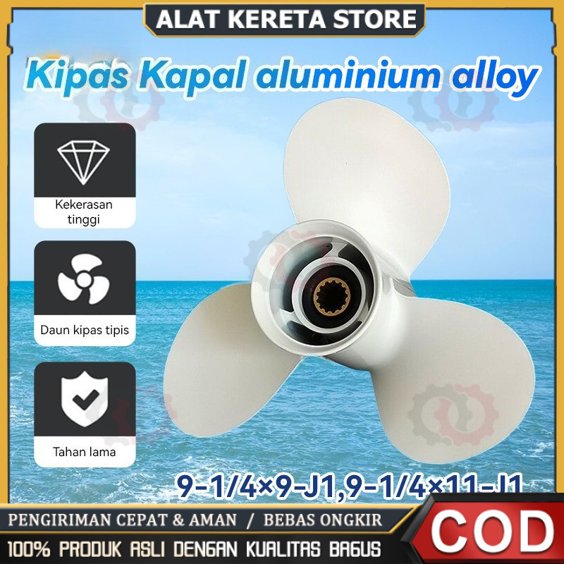 Kipas Speed  Kipas Speedboat  Baling Speedboat Propeller untuk Mesin Tempel Yamaha 15 PK
