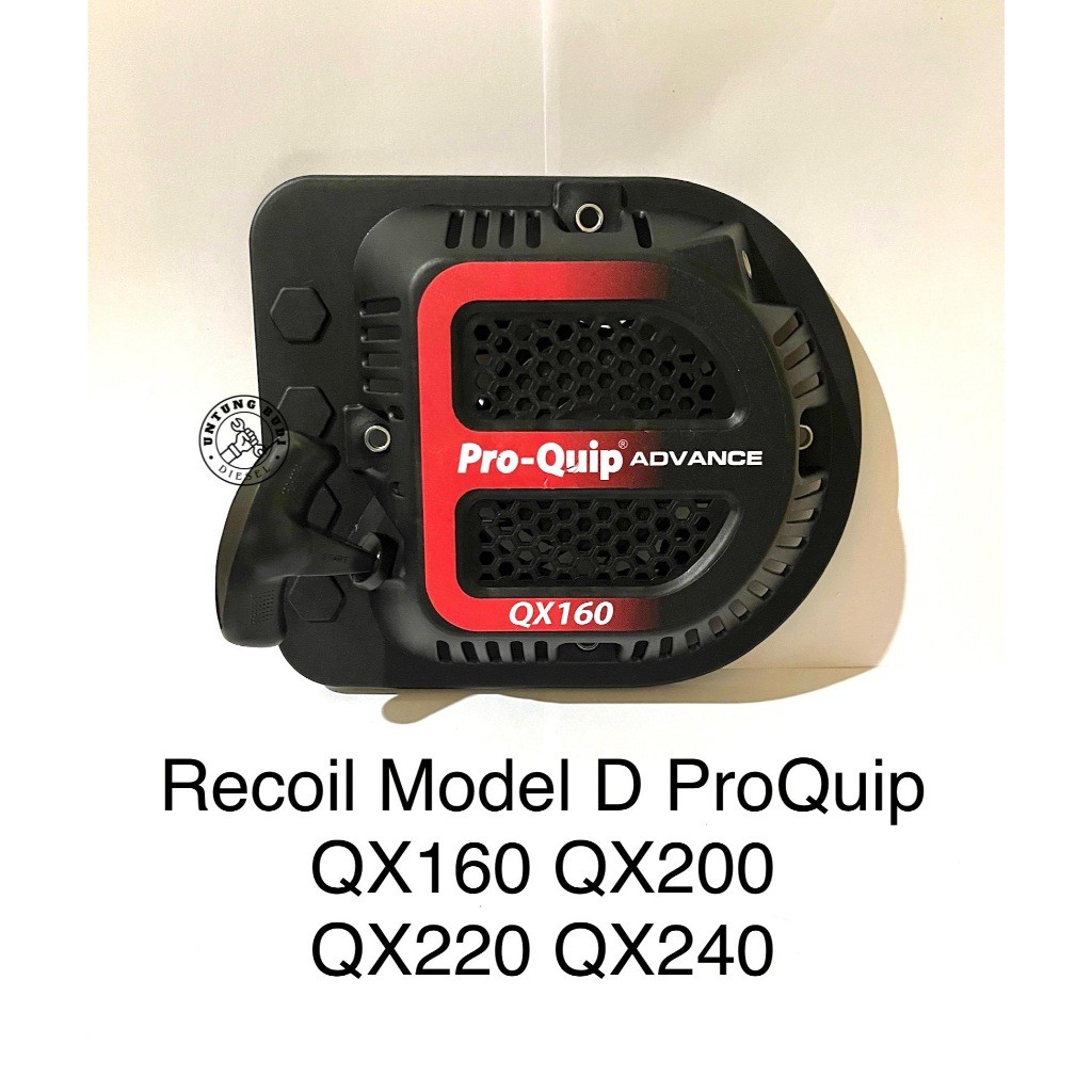CVGiri Recoil Starter ProQuip QX160 QX200 QX220 QX240 Tarikan Kap Engkol Selah Model D