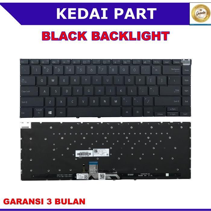 Keyboard Asus Zenbook 14X OLED UX5400 UX5400E UX5400EA UX5400EAG UX5400EG UX5400ZB Silver Backlight 