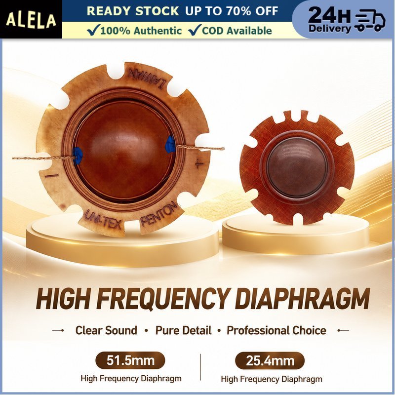 Spull Horn TOA 51.5mm Spul speaker Sirine, Spool Diaphragm Membran Senken Landun Toa