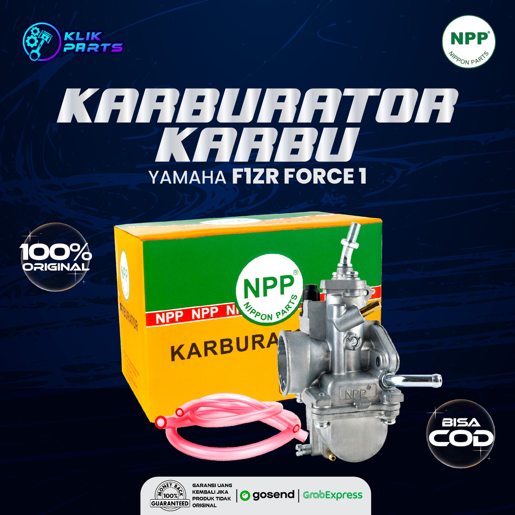 NPP Karburator Karbu F1ZR FORCE 1 NPP 3XA Asli & Original