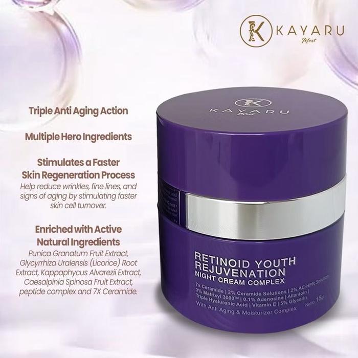 KAYARU Mest Retinoid Youth Rejuvenation Night Cream Complex