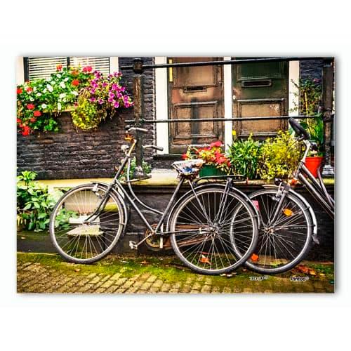 Pintoo Puzzle XS P1117 Cycling in Amsterdam, Netherlands