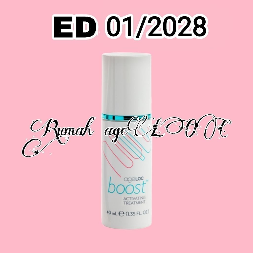 SERUMMM BOOSTERRR | DIPAKAI MENGGUNAKAN AGELOC BOOST
