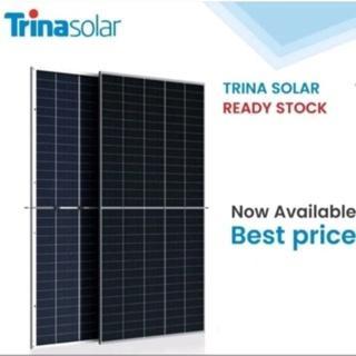 Berkualitas Paket Pembelian 2 Pcs Solar Panel PLTS Trina Solar Monocrystaline 620 Wp + Free Packing 