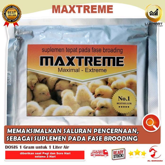 MAXTREME Vitamin Ayam / Suplemen Ayam Broiler / Obat ayam Broiler / Vitamin Penggemukan Anak Ayam