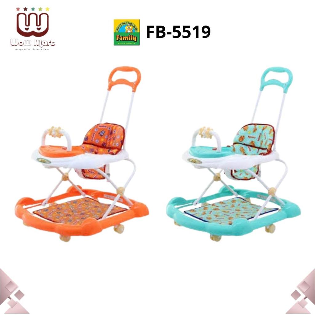 Family fb 5519/ fb 2121/ fb 1817/ fb 218a/ fb 2068/ fb 2213/fb 3712 baby walker 2in1 ayun mainan mot