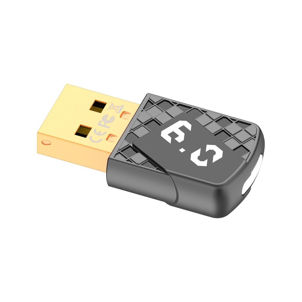 USB Bluetooth-compatible 6.0 Receiver Transmitter Plug & Play Dongle Adapter for Headset Speaker Key