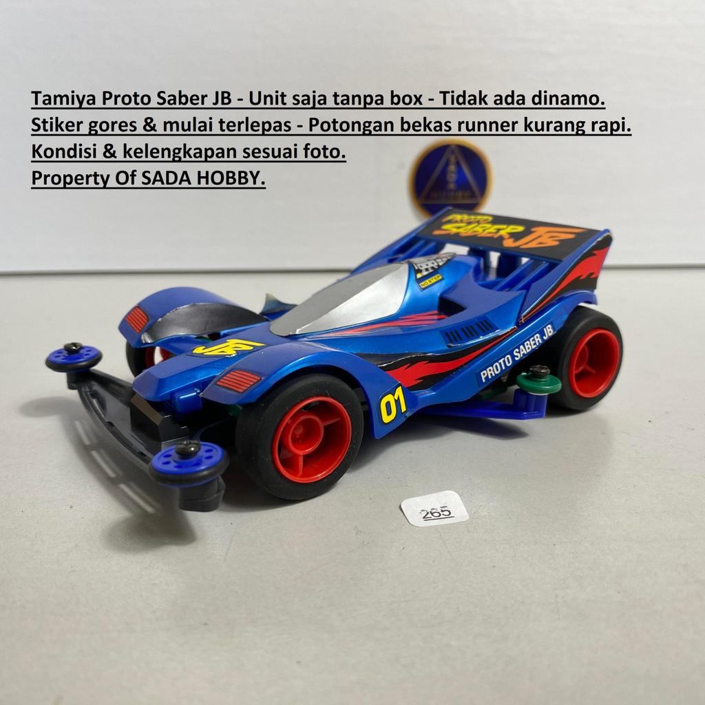 Tamiya 4WD Mini Car Proto Saber JB Unit Only