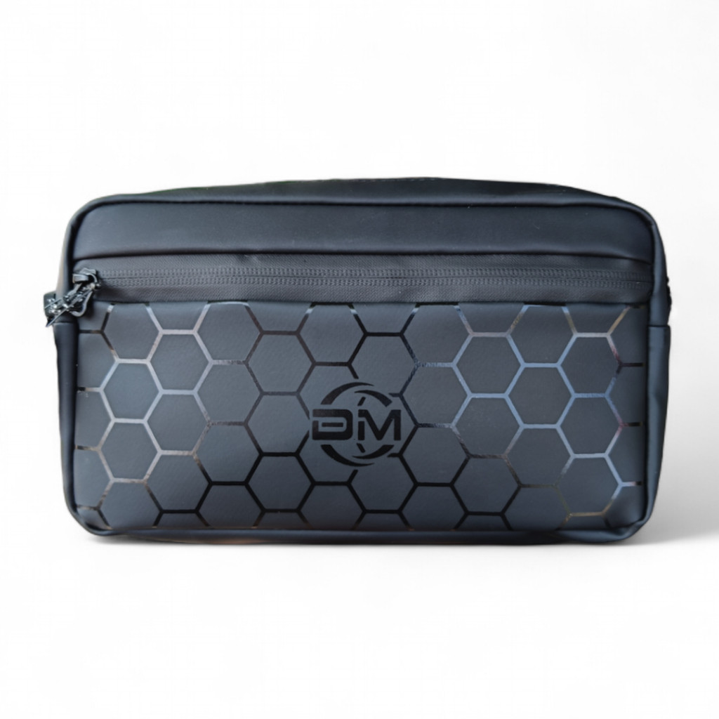 DM DWANMISS - Handbag Seri Motif Hexagon | Clutch Motif Bahan Balon Original