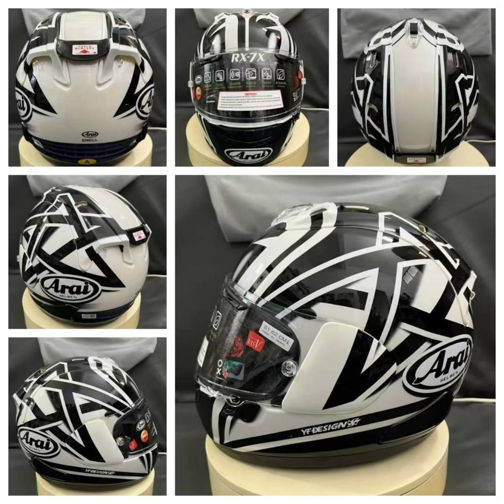 ARAI RX7X NAKANO STAR BLACK EDITION NAKANO BLACK NAKANO HITAM