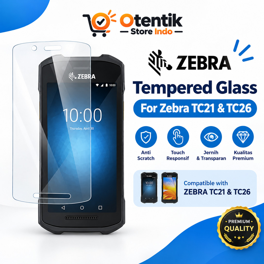 Otentik Screen ProtectorZebra TC21 TC26