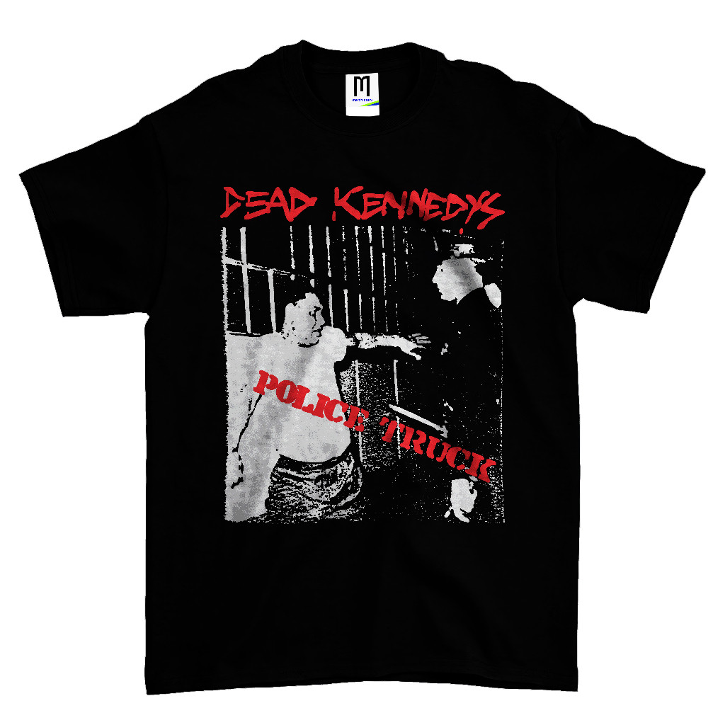 KAOS BAND DEAD KENNEDYS POLICE TRUCK VINTAGE | T-SHIRT BAND DEAD KENNEDYS | DEAD KENNEDYS HITAM