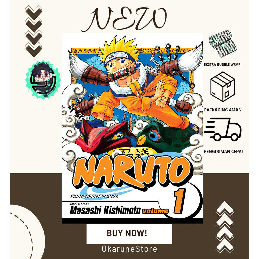 Komik Naruto  (1-50 manga) - English