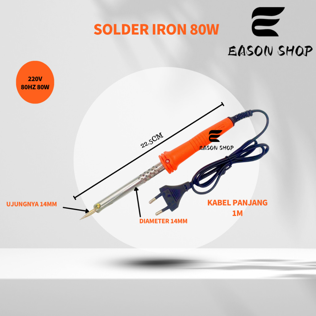 Solder 80W TOFUDA / Solder TOFUDA 80 WATT/Solder PVC 80watt