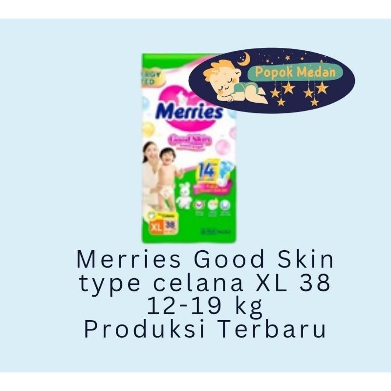 POPOK MEDAN Merries Good Skin XL L M / Merries XL38 / Merries L44 / Merries M50
