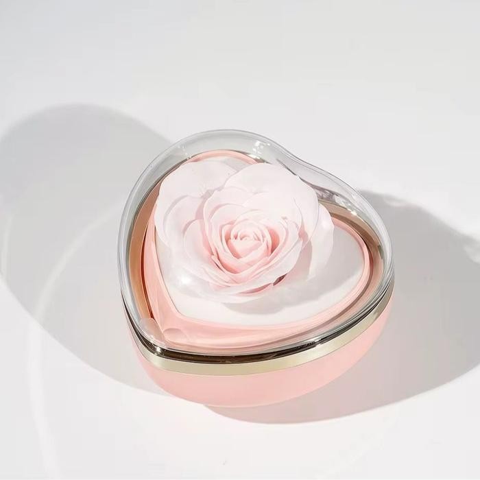 CINTA PROMISE BOX - HIDDEN JEWELRY / BOX CINCIN NIKAH LAMARAN TEMPAT KOTAK BUNGA MAWAR DIPUTAR HADIA