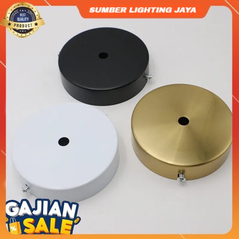 COD & READY STOK DUDUKAN PLAFON 1 LAMPU HIAS GANTUNG / KOP PLAFON LAMPU HIAS 3 WARNA