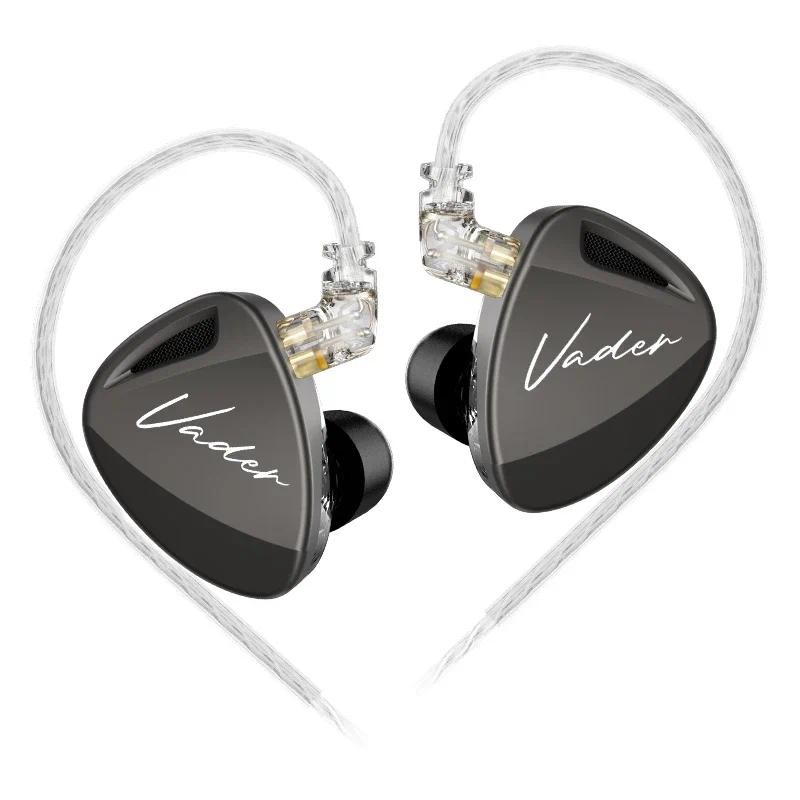 KZ Vader Triple-Driver Dynamic In Ear Monitor Earphones HIFI Music Earbud Noise Cancelling Headset K