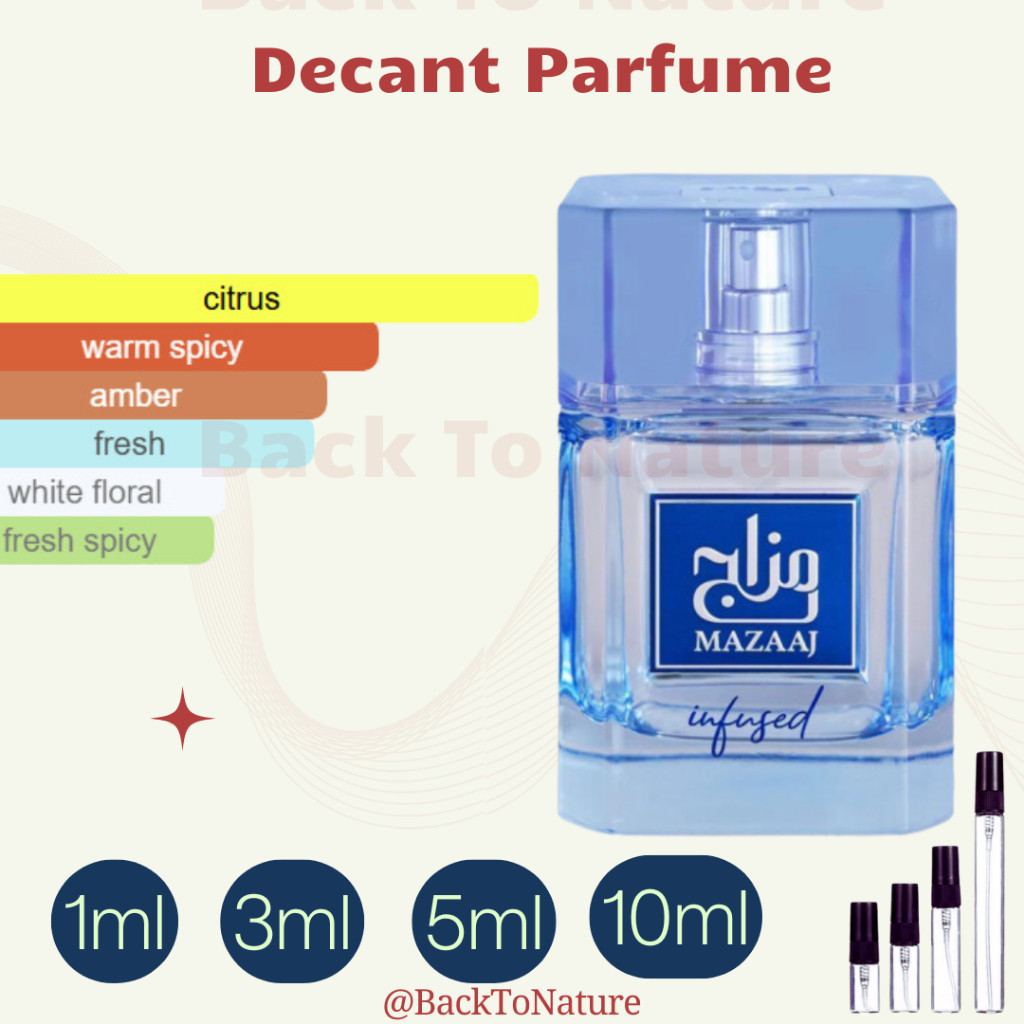 Decant - Mazaaj Infused Man