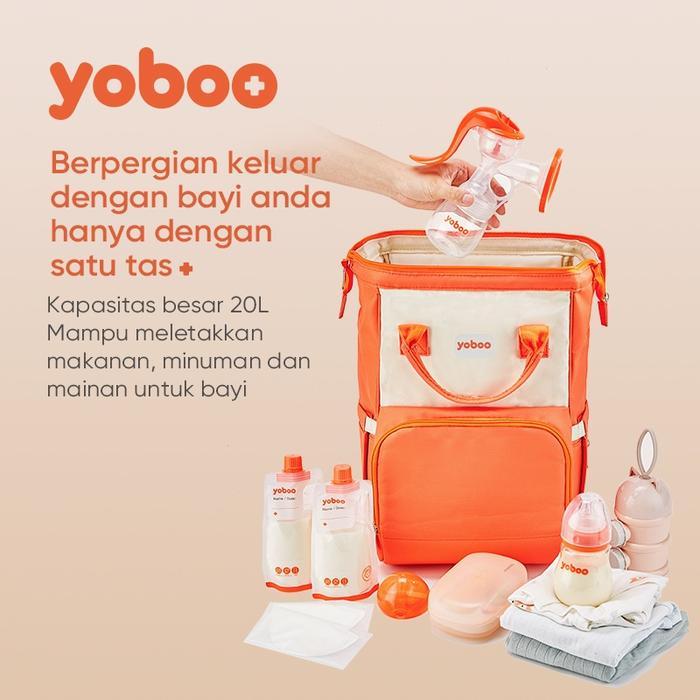 Jlife - Yoboo Baby Diaper Bag / Tas Bayi Multipurpose