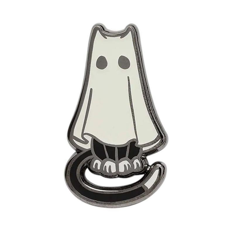 New Era Pin Ghost Cat Newera Unisex Acc - Multi