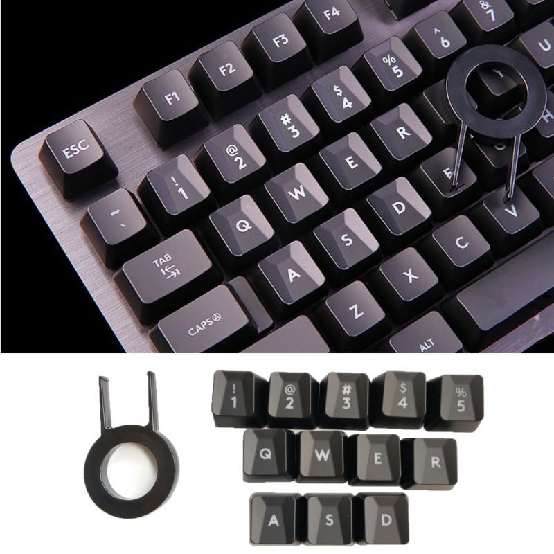 12Pcs Bump Keyboard Keycaps for logite G413 G910 G810 G310 G613 K840 Romer-G Swit Meanical Keyboard 