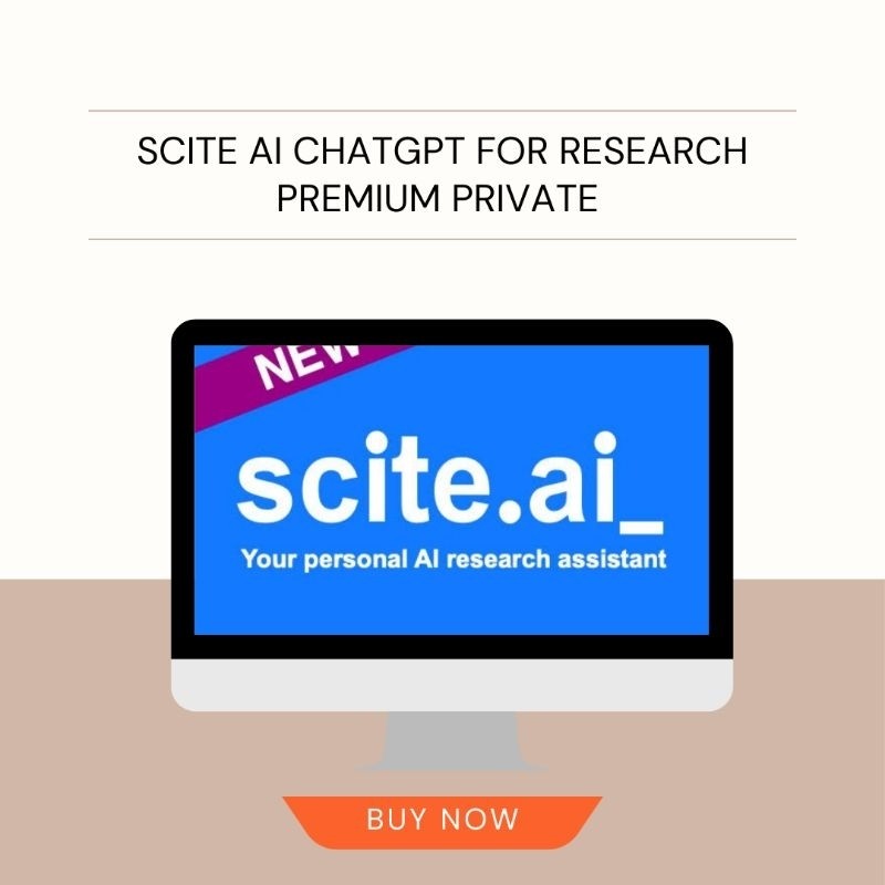 SCITE AI CHATGPT FOR RESEARCH PREMIUM PRIVATE