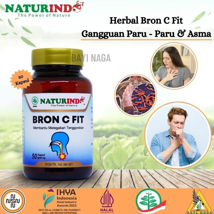 PROMO || [  ] || Obat herbal Bron C Fit (Spesial Atasi Pernafasan) - Bron C Fit