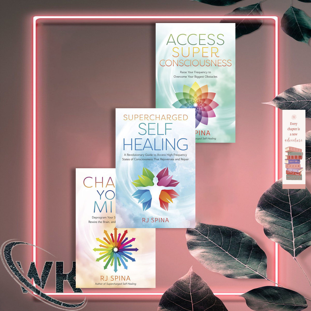 RJ Spina's Self-Healing (3 book series):: Supercharged Self-Healing | Change Your Mind | Access Supe