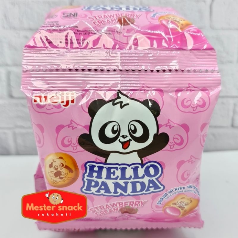 SAM  HELLO PANDA Biskuit HELLO PANDA 10x8gr RENTENG HELLO PANDA 45gr PAK BISCUIT HELLO PANDA SG