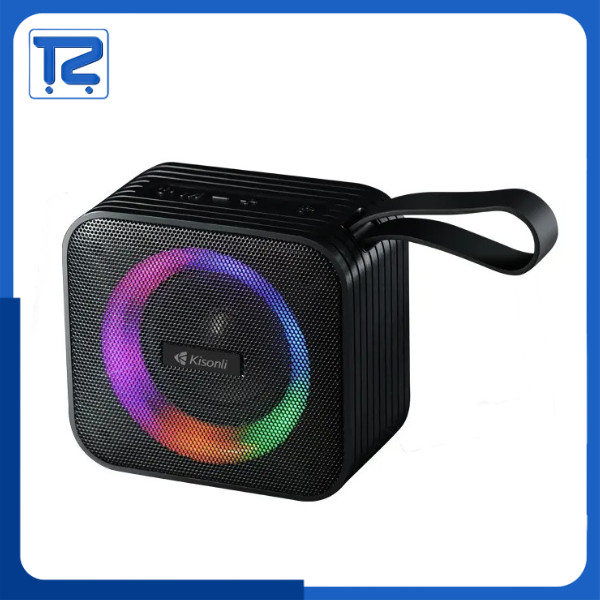 KISONLI Speaker Bluetooth 5.0 8W RGB Light Rhyme S13