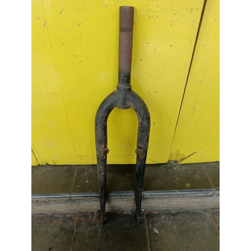 fork sepeda mtb 24 nos antiq warna hitam