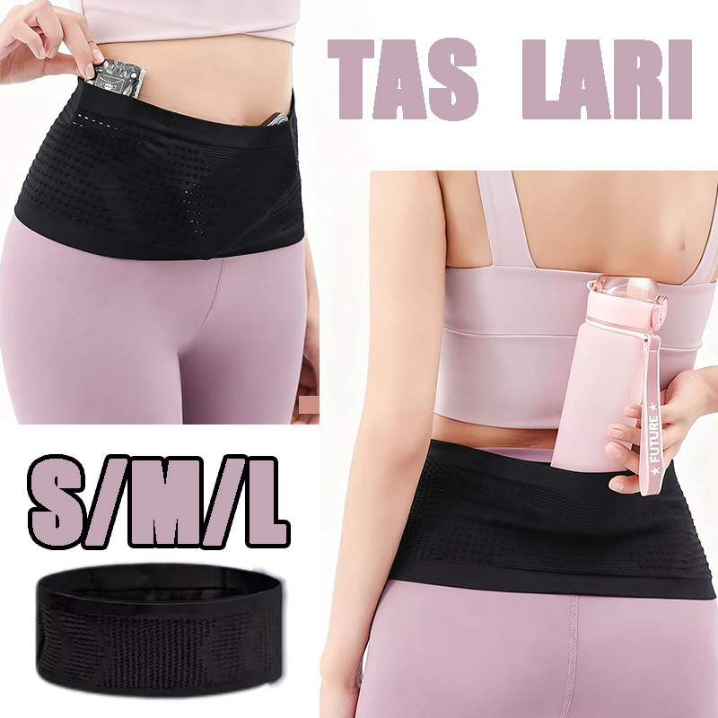 Sport Running Tas Pinggang Lari Anti Goyang Sabuk Lari/Tas Pinggang Unisex Tas Lari Olahraga