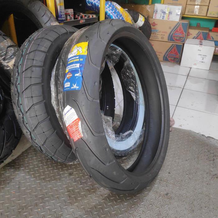 Michelin Scorcher 11 Harley logo 130/60-21 ban motor