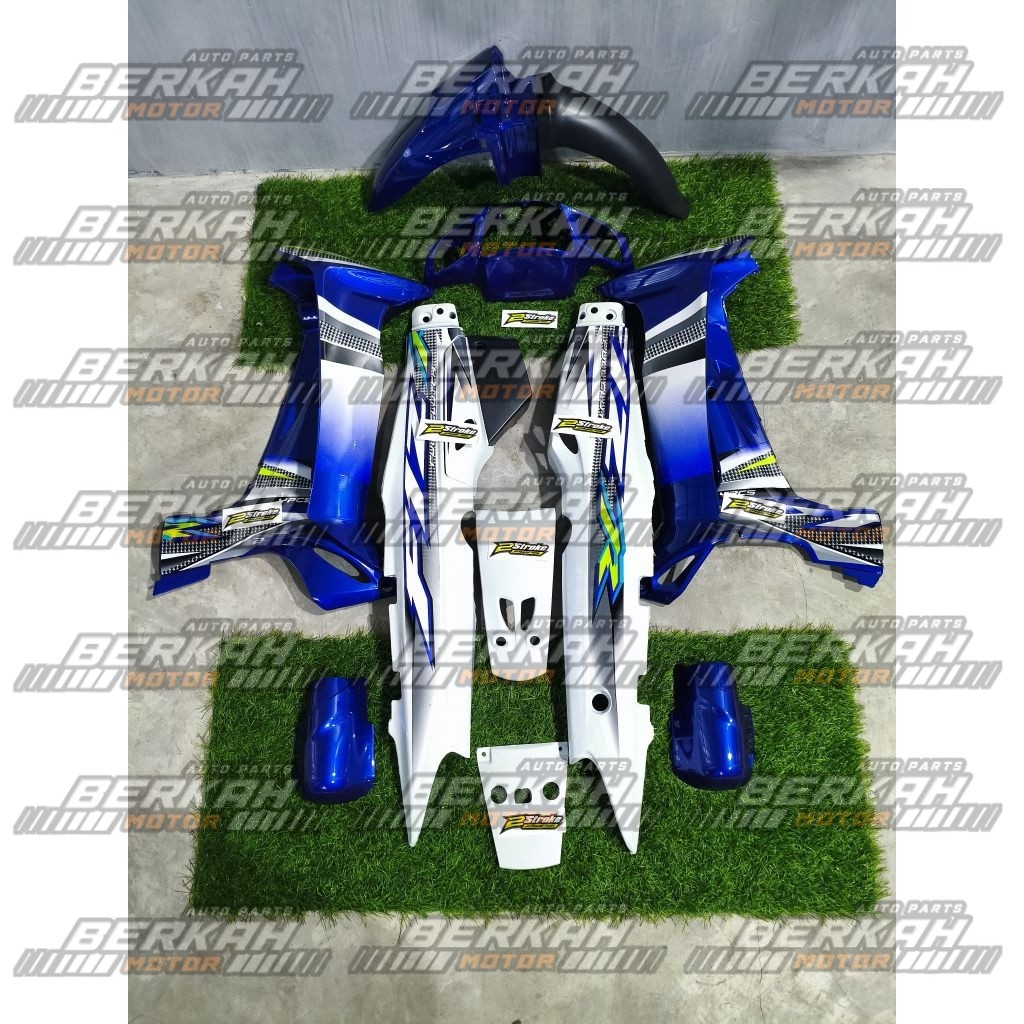Cover Body Fizr Full Set Halus Body Fizr Full Clutch Biru Putih 2004 Custom Hijau Stabilo Body Set H