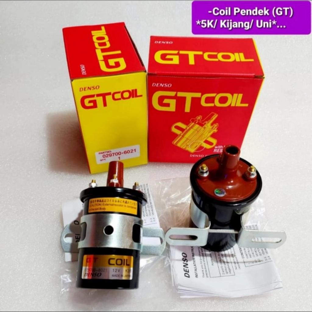 COIL KIJANG 5k-7k pendek merk DENSO ORIGINAL