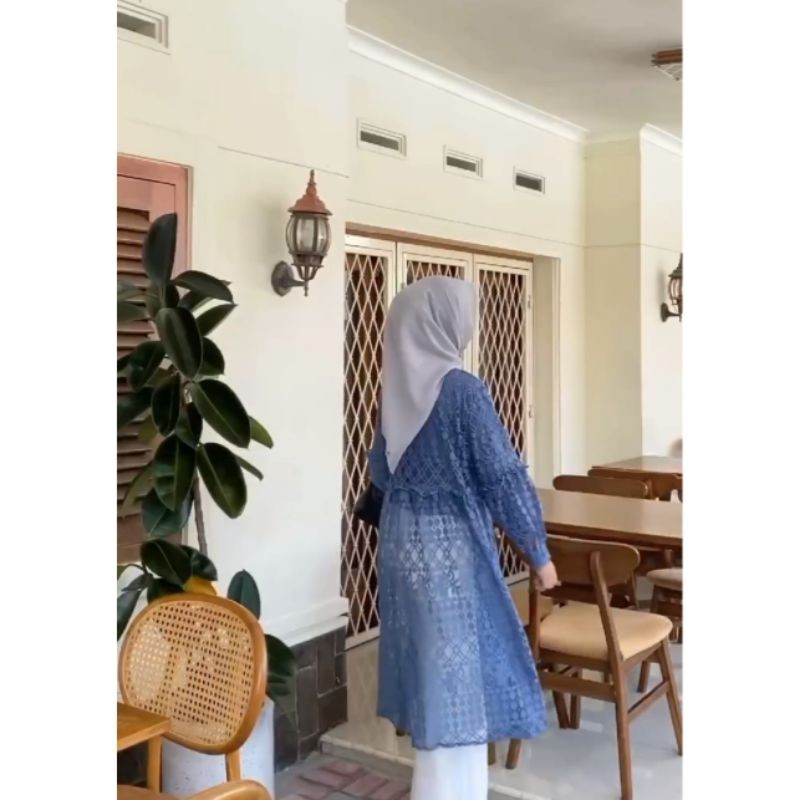 newOuter Tunik Brocade Jiso  ADA JUMBO LD 120 |Outer Kondangan |Outer Lebaran|