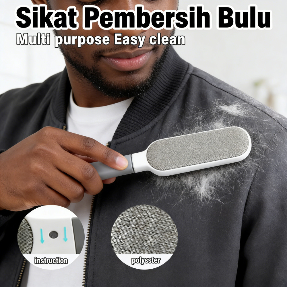 Sikat Hewan Bulu Anjing Sikat Karpet Kain Terbaru Roller Sikat Pembersih
