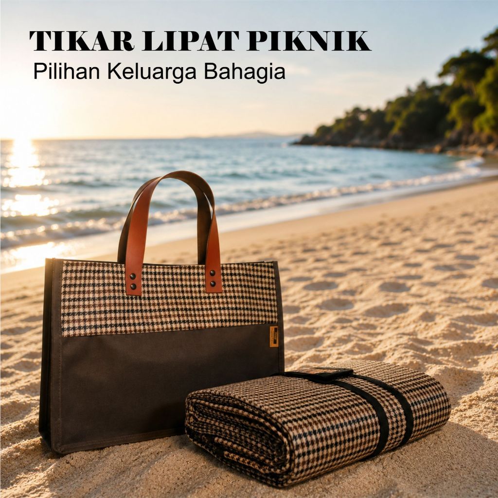 FRANKSTAR  Tikar Lipat Piknik / Tikar Lipat Piknik Waterproof